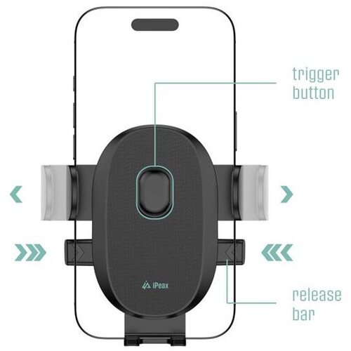 Swissten iPEAX držač za mobitel, za ventilaciju, CLIP-2, crni Cijene