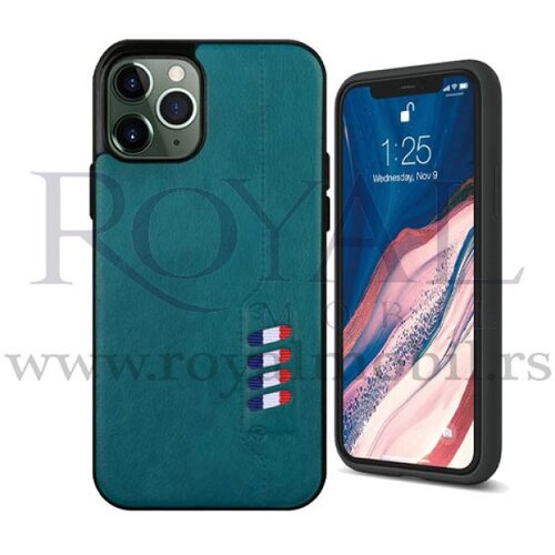  futrola leather busy za iphone 12 mini (5.4) zelena Slike