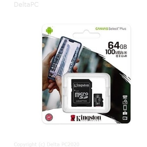 Kingston MicroSD Canvas Memory Card 64GB Class10 Cijene