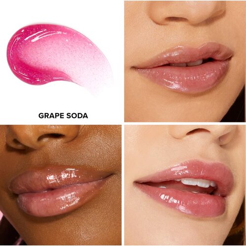 Too Faced Kissing Jelly Lip Oil Gloss uljno sjajilo za usne za intenzivnu hidrataciju nijansa Grape Soda 4,5 ml Slike