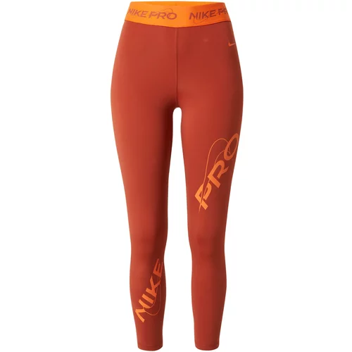 Nike Športne hlače oranžna / jastog