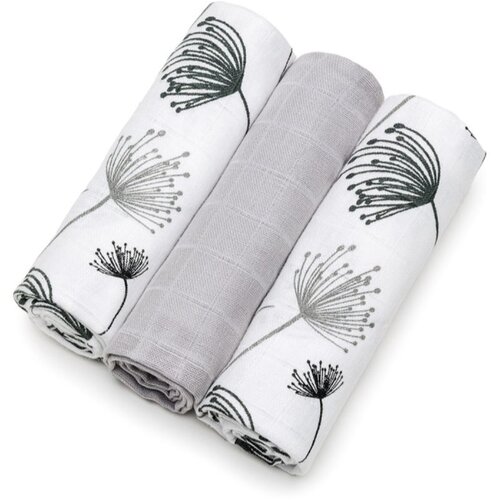 T-TOMI TETRA Cloth Diapers HIGH QUALITY plenice iz blaga Dandelions 70x70 cm 3 kos Cene