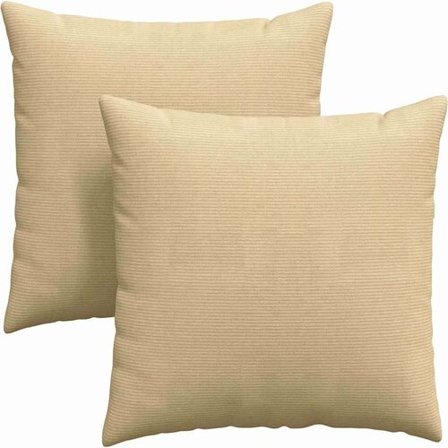 VidaXL jastučići za sofu 2 pcs siva zelena 60 x 60 cm kordura tekstil Slike