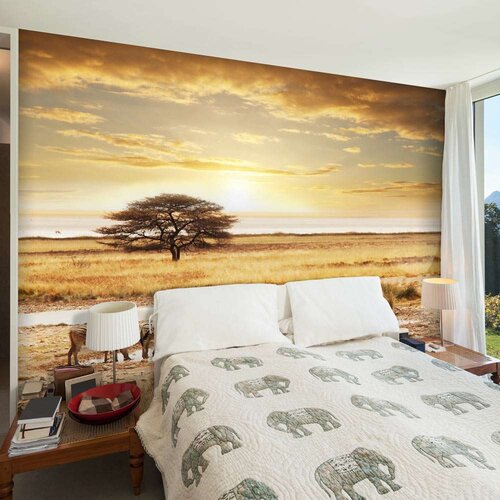  Tapeta - African zebras around watering hole 300x231 Cijene
