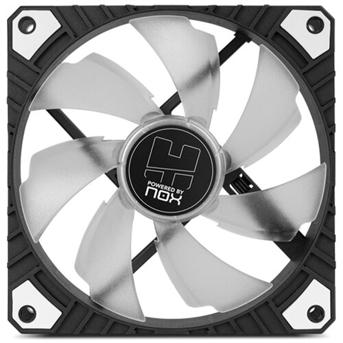 Nox 120 mm H-Fan Pro Led White ventilator, (21407816) Cene