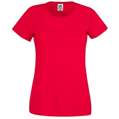 Fruit Of The Loom Lady fit Red T-shirt Original Cijene