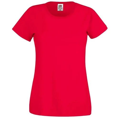 Fruit Of The Loom Lady fit Red T-shirt Original