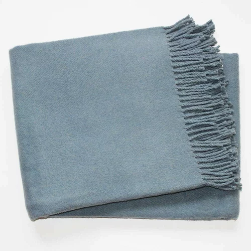 Euromant plavi pokrivač s pamukom Basics, 140 x 160 cm