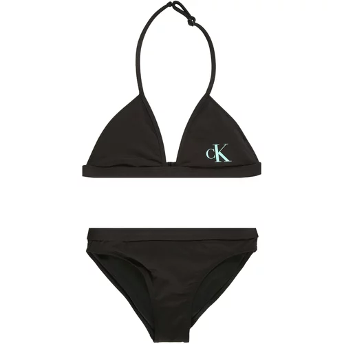 Calvin Klein Swimwear Bikini pastelno zelena / crna