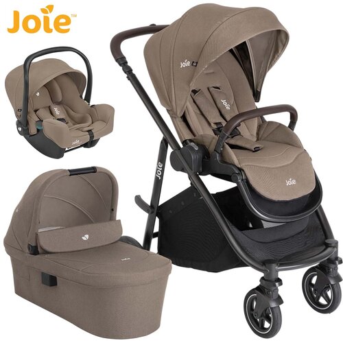 Joie otro&scaron;ki voziček 3v1 versatrax&trade; + i-snug&trade; 2 cashew Cene