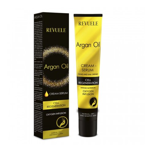 Revuele serum za nego rok - Argan Oil Hand & Nail Cream - Serum Cell Regeneration Oxygen Infusion Cene