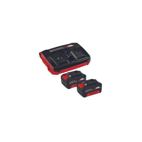 Einhell set punjač Twincharger i baterije Power X-Change Starter kit 2 x 4Ah Slike