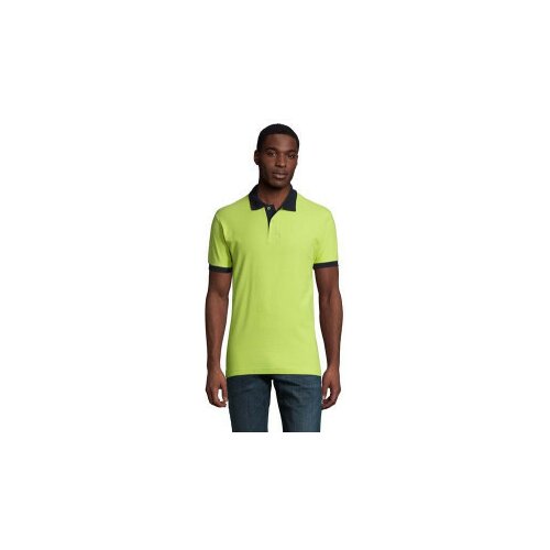 SOL'S Prince muška polo majica sa kratkim rukavima Apple green/teget XXL ( 311.369.42.XXL ) Slike