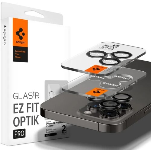 Spigen OPTIK.TR ”EZ FIT” CAMERA PROTECTOR 2- IPHONE 14 PRO / PRO MAX / 15 PRO / PRO MAX BLACK Cijene