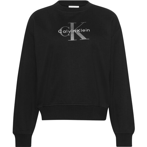 Calvin Klein Jeans Puloverji LS MONOLOGO FRENCH T LV047B234G Črna Slike