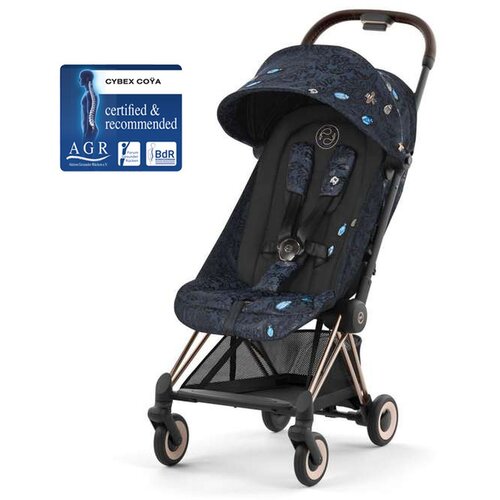 Cybex ki&amp;scaron;obran kolica Coya Platinum Jewels of Nature dark blue 522003111 Slike
