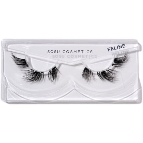 SOSU Cosmetics Hidden Agenda Fox Eye Collection umjetne trepavice nijansa Feline 1 kom Slike