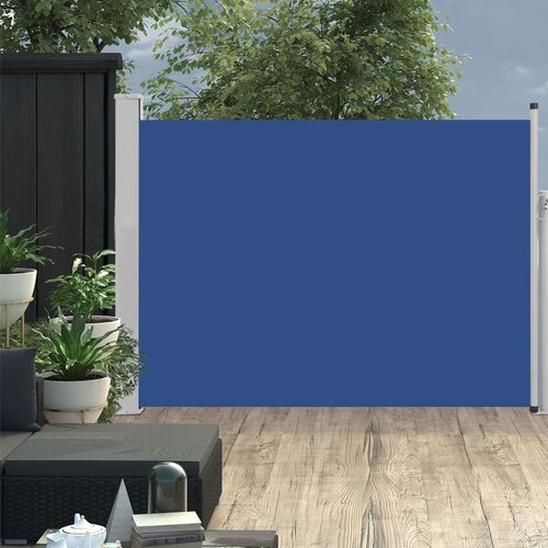  Uvlačiva bočna tenda za terasu 120 x 500 cm plava - Plava 120 x 500 cm 1 Cijene