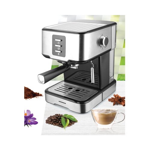Heinner espresso aparat brasillo HEM-850IXBK 15bar 1,5l inox Cene