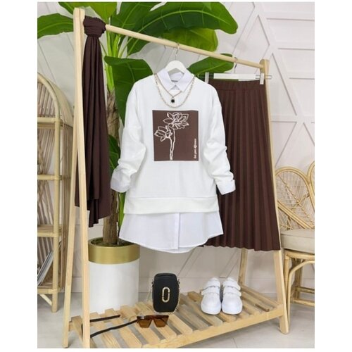 HAKKE Pleated Skirt Suit Cene