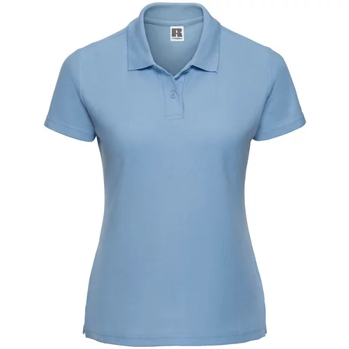 RUSSELL Women's Blue Polo Shirt