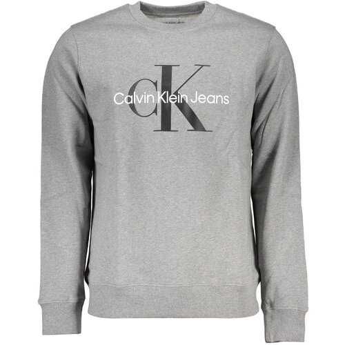 Calvin Klein MEN&amp;amp;#39;S GRAY ZIPLESS SWEATSHIRT Slike