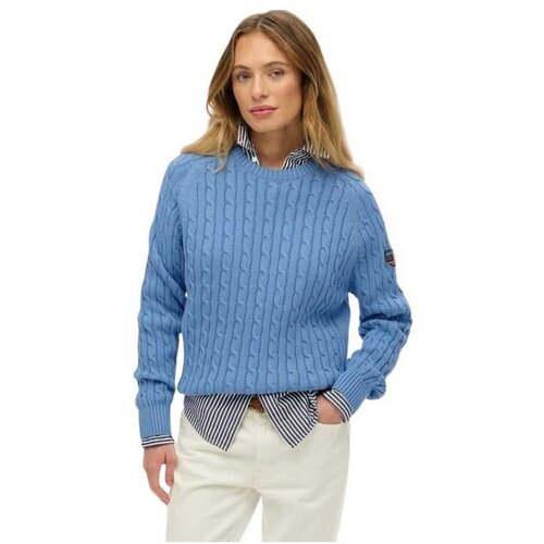 Superdry plavi ženski džemper Slike