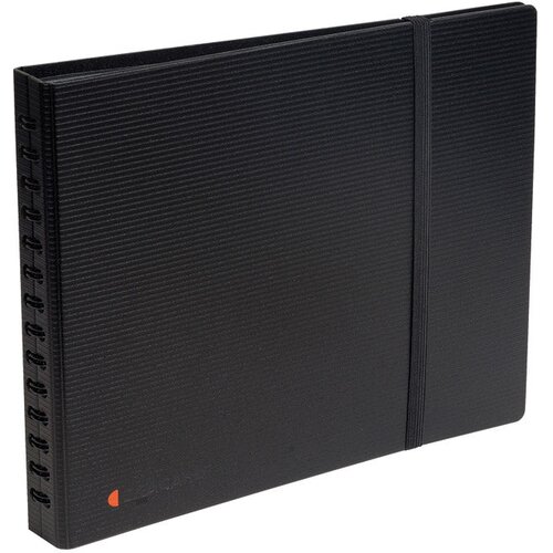Album za vizitke 240 kartica s gumicom 25x20cm exactive exacompta 75134e Slike