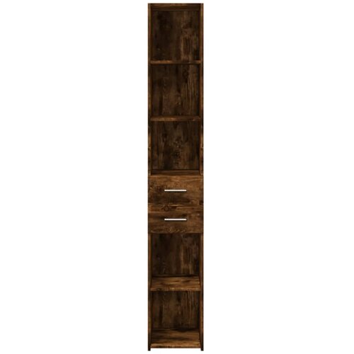  Visoka komoda boja hrasta 30x42,5x185 cm od konstruiranog drva Slike