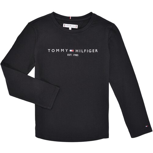 Tommy Hilfiger Majice z dolgimi rokavi ESSENTIAL TEE L/S Črna Slike