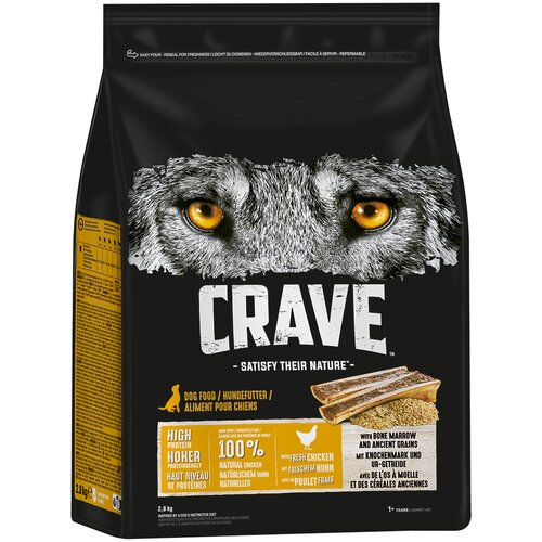 CRAVE pi&amp;scaron;čanec s kostnim mozgom in žitom - Varčno pakiranje: 2 x 7 kg Slike