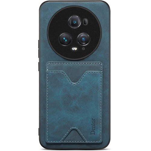 INORCO DENIOR za Honor Magic5 PU usnje+TPU telefonska torbica, držalo za kartice, za&amp;scaron;čitni pokrov na stojalu, (22036186) Slike