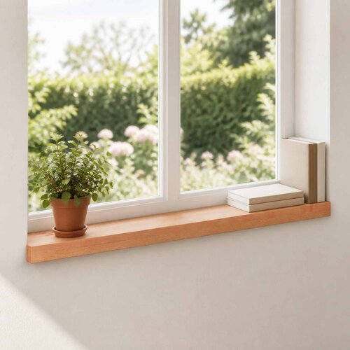  Prozorske klupice 2 kom. Lakirano 100 x 15 x 2 cm Slike