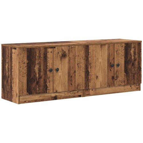 vidaXL Posteljna omarica z vrati 2 pcs Star les 66 x 35 x 48 cm, (5000247409) Cene