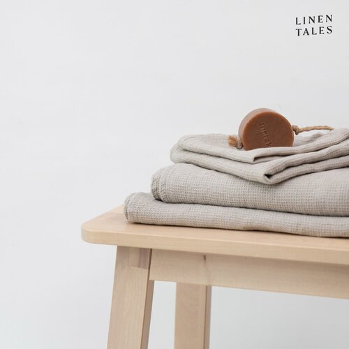 Linen Tales Laneni ručnik vafle strukture u prirodnoj boji 45x65 cm Natural Fine Waffle &amp;ndash; Slike