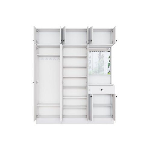 Hanah home Ormar EA142-3450, 120x194x35 cm, Bijeli Slike