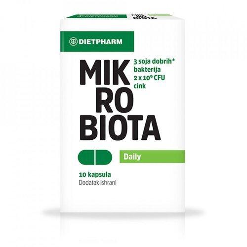 Dietpharm mikrobiota daily 10 kapsula Cene