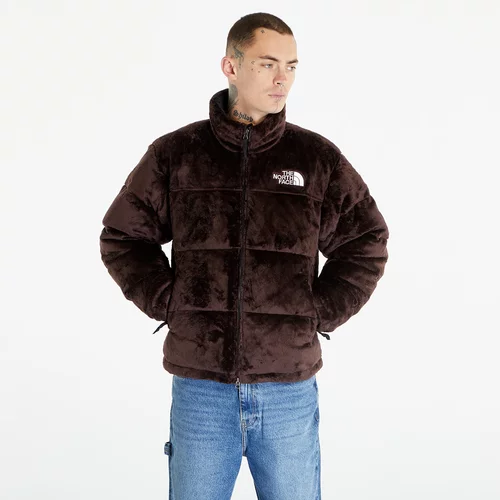 The North Face Pernata jakna Versa Velour Nuptse za muškarce, boja: smeđa, za zimu, NF0A84F7I0I1