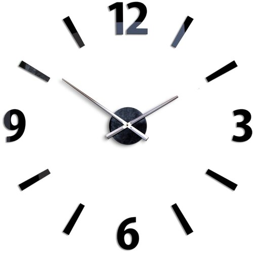  Zidni satovi KLAUS BLACK HMCNH061-black (moderni zidni sat) Slike