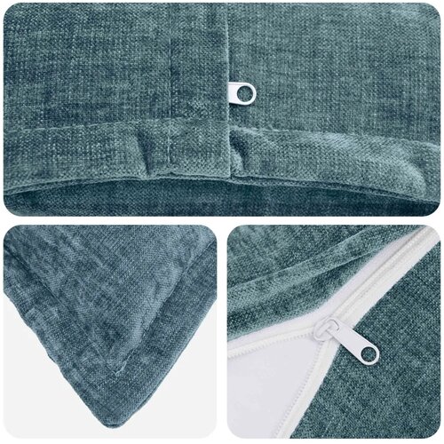  Presvlaka za jastuk 6 kom. HOUTEN Plava 55 x 55 cm - Plava 55 x 55 cm 6 Slike