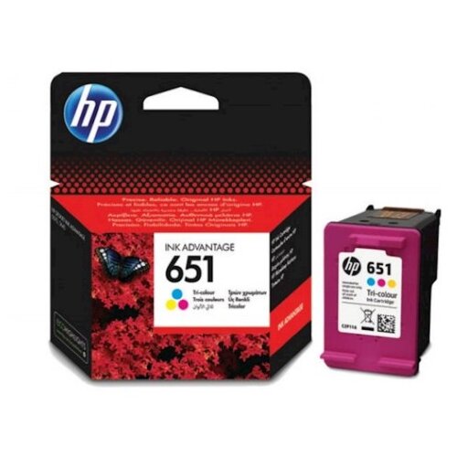 HP ČRNILO BARVNO 651 za Deskjet IA 5575, 5645 ZA 300 STRANI Cene