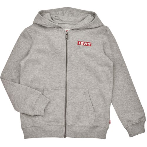 Levi&amp;#039;s LVN BOXTAB FULL ZIP HOODIE Siva Slike