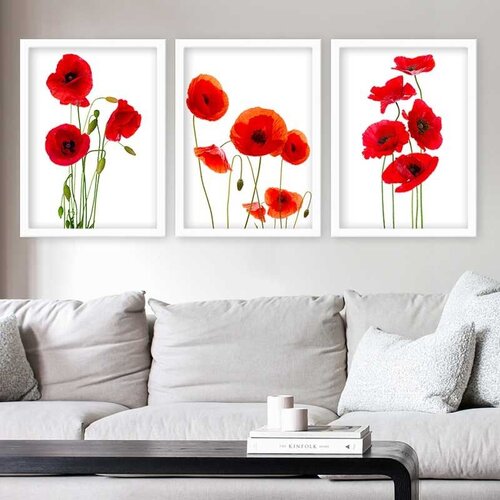 Wallity Set uramljenih slika 3BC_2128030, 3 Dela Cene