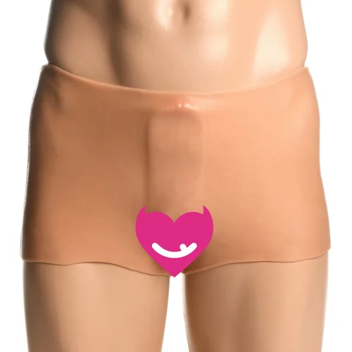 Master Series Pussy Panties Silicone Vagina & Ass Panties Light L