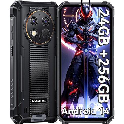 Oukitel G1 24/256GB, črna pametni robustni telefon Android 14, 10600mAh 48MP, (21604853) Cene