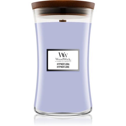 WoodWick Hypnoflora mirisna svijeća s drvenim fitiljem 610 g Slike