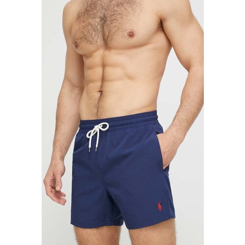 Polo Ralph Lauren Kopalne kratke hlače mornarsko modra barva Slike