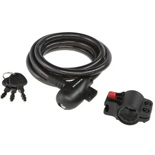 Arcore AL-3 Zaključavanje kabela za bicikle, crna, veličina