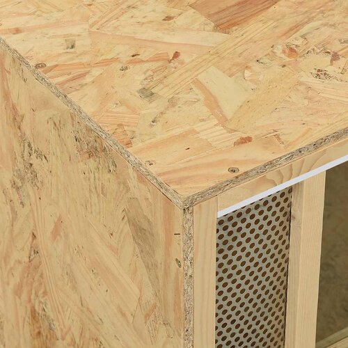  Terarij od konstruiranog drva 80 x 40 x 40 cm Slike