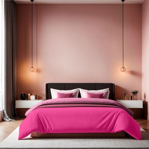  tonne rosse - 34 dusty rose ranforce single quilt cover (de) Cene